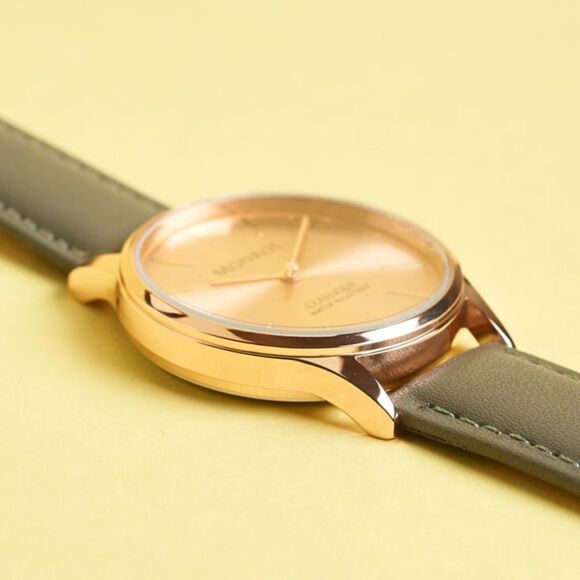 MONROÈ Classique Sunburst Solèrose Wrist Watch NEW - Picture 5 of 5